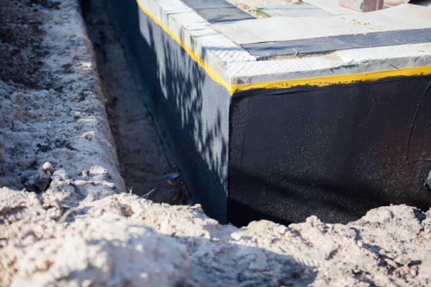 Professional Wet Basement Repair technician working in Republic, PA